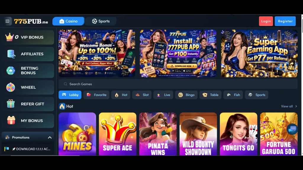 777PUB Game New Online Gaming Platform in the Philippines 2 777PUB